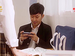 Horny Cute Asian School Girl Gets Seduced Into Rough Fucking By Her Classmate