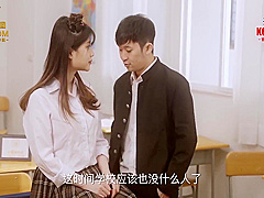 Horny Cute Asian School Girl Gets Seduced Into Rough Fucking By Her Classmate