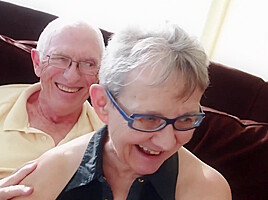 Horny Granny Wants A Good Young Cock In A 3some With Her Old Husband - CumOnWeird