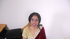 Horny Indian Stepmom Seducing Her Stepson Virtually On Webcam Show