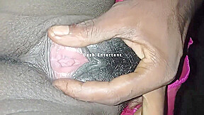 Horny Indian Wife Rubbing Her Wet Hairy Hungry Pussy & Make Multiple Orgasam