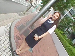 Horny Japanese chick in Amazing Cunnilingus, Outdoor JAV movie