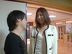 Horny Japanese whore in Crazy Blowjob, Cunnilingus JAV scene