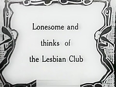 Horny Lesbian Loves Her Big Dildo (1920s Vintage)