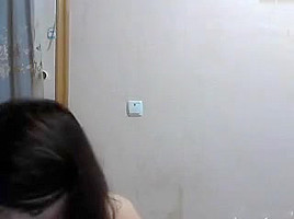Horny Long Haired Brunette Enjoys Sticking Fingers Deep Int