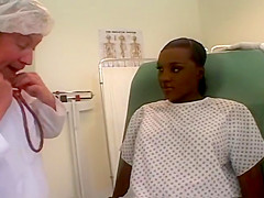 Horny Retro Interracial Threesome Girl Screwing Hardcore