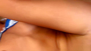 Horny blonde babysitter gets nailed hard