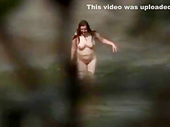 Horny matures caught at the nude beach