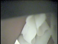 Horny nude butt exposure on the working cam