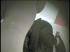 Horny nude butt exposure on the working cam