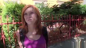 HornyAgent Ginger teen 18+ virgin gets fucked in the ass hole