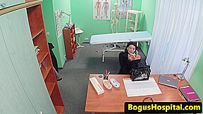 Hospital milf fucked by doctor on