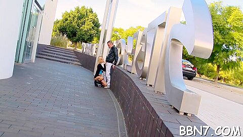 Hot And Wild Public Fellatio