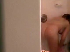 Hot Army MILF Vicky in the Shower