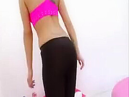 Hot Blonde Slut Dulsineya Tries Several Big Toys On Her Ass