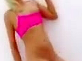 Hot Blonde Slut Dulsineya Tries Several Big Toys On Her Ass