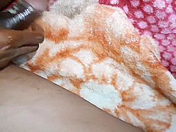 Hot Desi Indian Bhabhi Sex Fucking With 9 Inch Brinjal With Her Step Brother