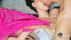 Hot Indian Big Boob Girl Seducing Delivery Guy With Sloppy Tongue Kissing #hot #indian