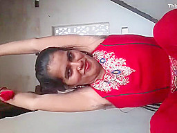 Hot Indian Village Bhabhi Selfie Nude Solo Show