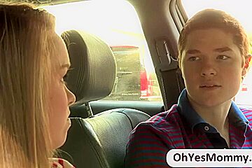 Hot Madison Chandler hires sex therapist Brandi to let her boyfriend become expert