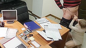 Hot Milf - Hot Blonde Secretary Fucked By Boss In Office