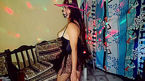 Hot Milf In Free Exclusive Video!! The Witch Is Activated On Halloween