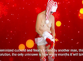 Hot Milf - My Sissy Gives Me A Present For Christmas