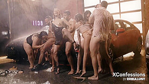 Hot Rainy Group Sex Scorpio Season On By - Alexis Tae, Erika Lust And Codey Steele