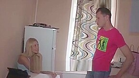 Hot Russian Blonde Gets Cozy