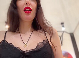 Hot Stepmom Cums On Her Stepsons Cock