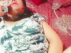 Hot Stepmom Talks On The Phone With Her Cuckold Husband While Getting Fucked