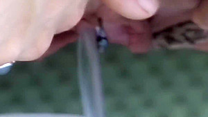 Hot Woman Pissing