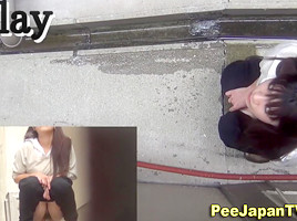 Hot asian girls ###ing in alley