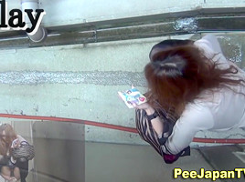 Hot asian girls ###ing in alley