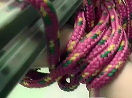 Hot babe from Korea loves whipped cream