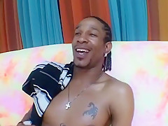 Hot black boys suck fuck bareback and cum