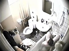 Hot clip of amateur shower masturbation
