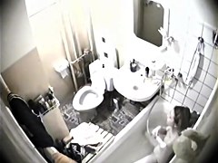 Hot clip of amateur shower masturbation