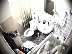 Hot clip of amateur shower masturbation