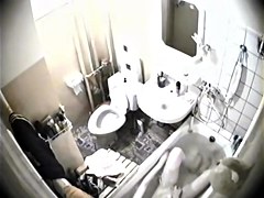 Hot clip of amateur shower masturbation