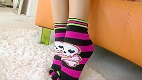 Hot footjob