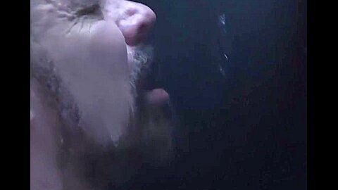 Hot glory hole blowjob and deepthroat with twink and Step daddy