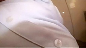 Hot secretary with perfect body