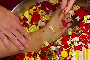 Hot shemale seduction and cumshot