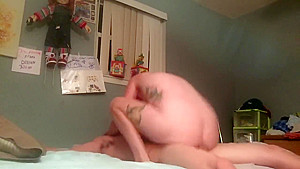 Hot wife blowing me, I bent her over, then she rode me