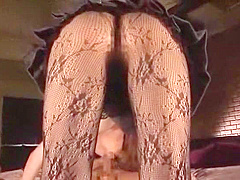 Hottest Japanese slut Yui Uehara, Maria Eriyori, Ann Yabuki in Best Stockings JAV movie