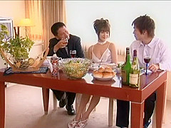 Hottest Japanese whore in Incredible Amateur, Gangbang JAV video