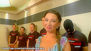 Hottest pornstar in Best German, Group sex adult video