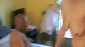 Hubby films mature wife with BBC