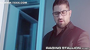 Huge Body Builder Boss Settles Argument With Ass Pounding - Ryan Bones And Markus Kage